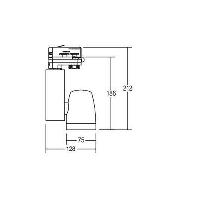 Brumberg Leuchten LED-Schienenstrahler 3000K IP20 12019083