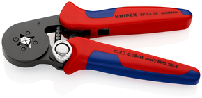 Knipex-Werk Crimpzange f.Aderendh. 180mm 97 53 04
