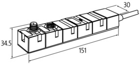 Murrelektronik Erweiterungmodul 8 Kanäle 56661