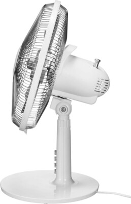 Unold Tischventilator Silverline 30cm 86815 weiß/si