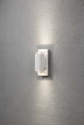 Gnosjö Konstsmide AL Wandleuchte weiß, aluminium GU10 7987-250