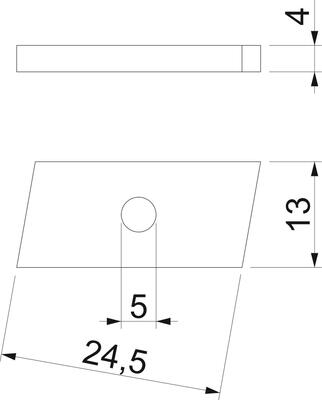OBO Bettermann Vertr Gleitmutter M5, für Profilsch. CL27SN M5 ZL