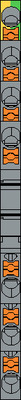 Phoenix Contact Mehrstockklemme PT2,5-PE/3L