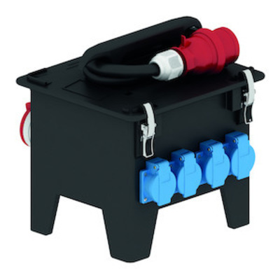 Bals Elektrotech. Tragbarer Verteiler Vollgummi IP44 52638