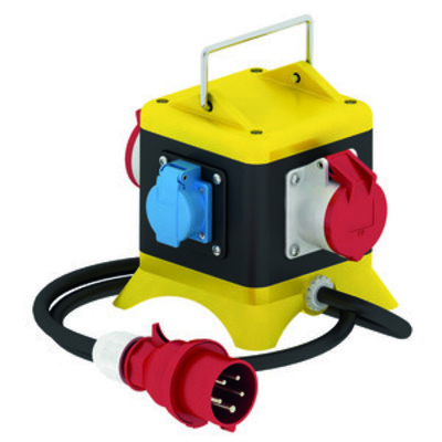 Bals Elektrotech. Tragbarer Verteiler Vollgummi IP44 57148