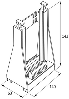 Murrelektronik Steckkartenträger 636013