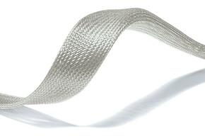 HellermannTyton Polyamid Geflechtschlauch HEGT08-N66-GY-C4