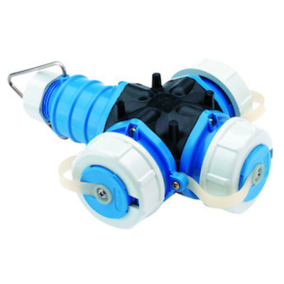 Bals Elektrotech. Schutzkontakt-Kupplung 16A 3p 230V IP68 749