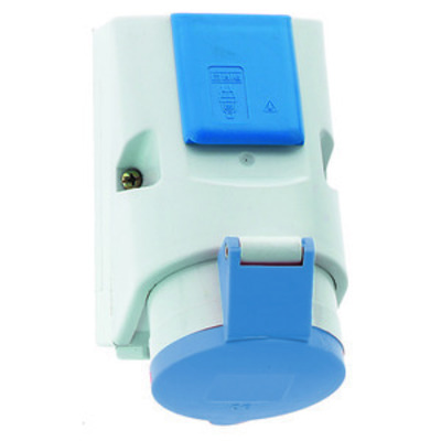 Bals Elektrotech. Kombi-Wandsteckdose 16A 4p 230V 9h IP44 1012