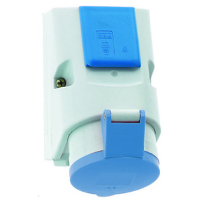 Bals Elektrotech. Kombi-Wandsteckdose 16A 4p 230V 9h IP44 1012