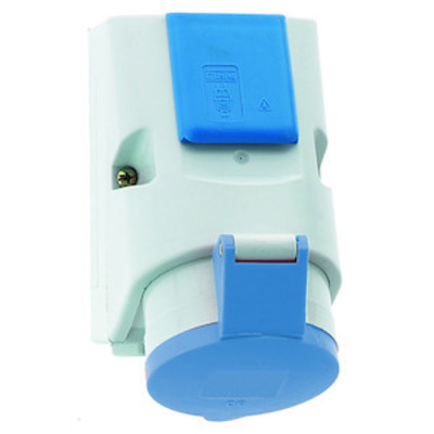 Bals Elektrotech. Kombi-Wandsteckdose 16A 4p 230V 9h IP44 1013