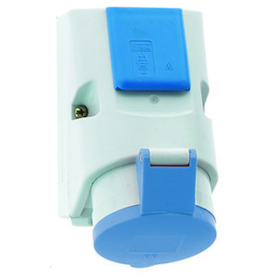 Bals Elektrotech. Kombi-Wandsteckdose 32A 4p 230V 9h IP44 1019