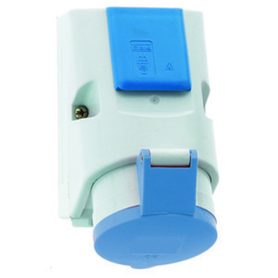 Bals Elektrotech. Kombi-Wandsteckdose 32A 4p 230V 9h IP44 1019