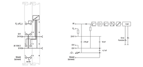 WAGO GmbH & Co. KG Analog Eingangsklemme 2-Kanal 0-20mA EExI 750-485