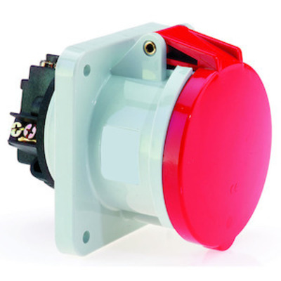 Bals Elektrotech. Anbausteckdose gerade 63A 3p 400V 9h IP44 1308