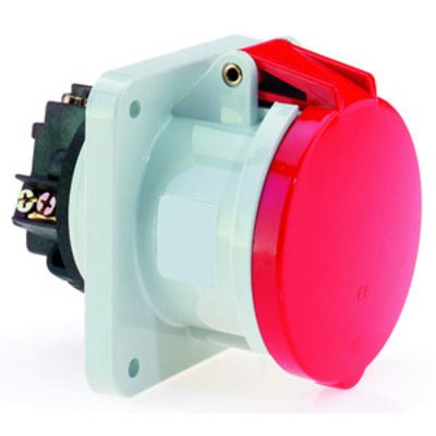 Bals Elektrotech. Anbausteckdose gerade 63A 3p 400V 9h IP44 1308