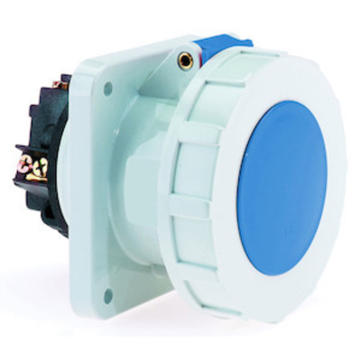 Bals Elektrotech. Anbausteckdose gerade 63A 4p 230V 9h IP67 1399