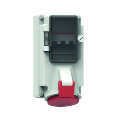 Bals Elektrotech. Wandsteckdose abgesichert 16A 5p 400V 6h IP44 1506