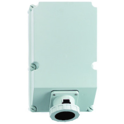 Bals Elektrotech. Wandsteckdose abschaltbar verriegelt 125A 4p 1675