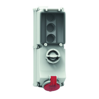 Bals Elektrotech. Wandsteckdose abschaltbar abgesichert 16A 4p 1783