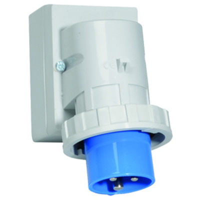Bals Elektrotech. Wand-Gerätestecker 16A 3p 230V 6h IP67 2473