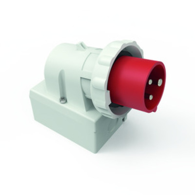 Bals Elektrotech. Wand-Gerätestecker 16A 3p 400V 9h IP67 2474