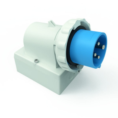 Bals Elektrotech. Wand-Gerätestecker 16A 4p 230V 9h IP67 2476