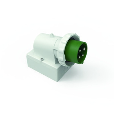 Bals Elektrotech. Wand-Gerätestecker 16A 4p >50V 10h IP67 2479