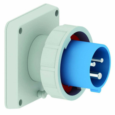 Bals Elektrotech. Flansch-Gerätestecker 16A 3p 230V 6h IP67 2899