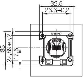 Weidmüller Kommunikationskomponente IE-XM-USB/USB-IP67