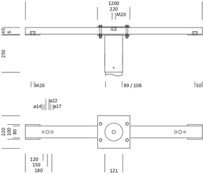 Siteco Traverse 2-fach Z108 5NY76902XA31