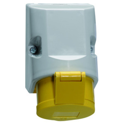 Bals Elektrotech. Wandsteckdose 16A 3p 110V 4h IP44 11928