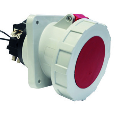 Bals Elektrotech. Anbausteckdose geneigt 125 A 4p 400V 6h IP67 12139