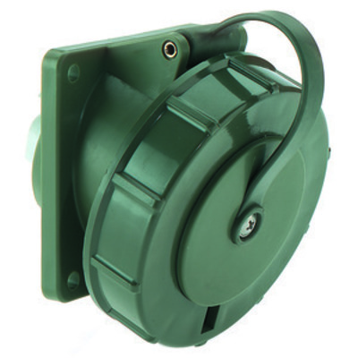 Bals Elektrotech. Anbausteckdose geneigt 125 A 5p >50V 2h IP67 12264