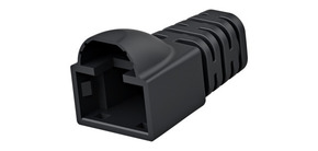 Telegärtner Knickschutztülle für MP8 FS, schwarz 100001143