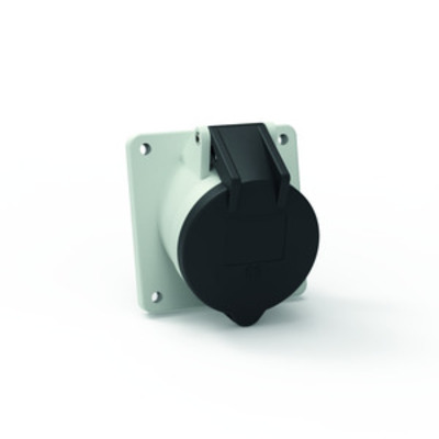 Bals Elektrotech. Anbausteckdose geneigt 32A 4p 500V 7h IP44 12368