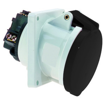 Bals Elektrotech. Anbausteckdose geneigt 63A 4p 500V 7h IP44 12407