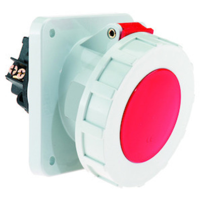 Bals Elektrotech. Anbausteckdose geneigt 63A 4p 400V 6h IP67 12410