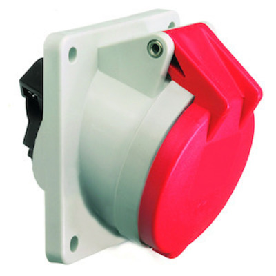 Bals Elektrotech. Anbausteckdose geneigt 16A 4p 400V 6h IP44 12500