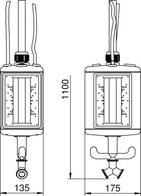 OBO Bettermann Vertr Versorgungseinheit IP44 VHF-8L LG