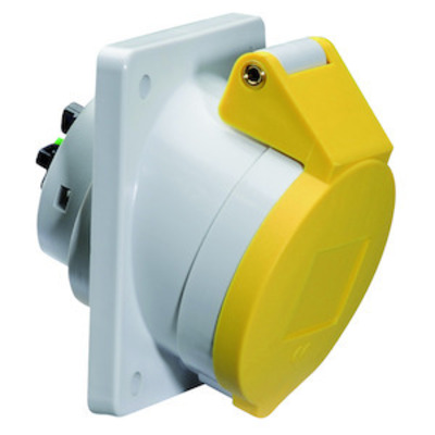 Bals Elektrotech. Anbausteckdose geneigt 16A 3p 110V 4h IP44 12731