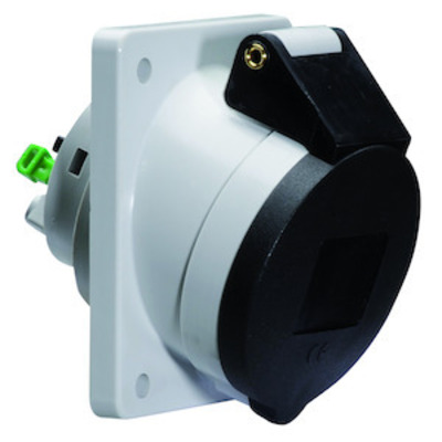 Bals Elektrotech. Anbausteckdose geneigt 16A 4p 500V 7h IP44 12736