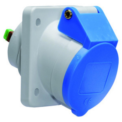 Bals Elektrotech. Anbausteckdose geneigt 16A 5p 230V 9h IP44 12740