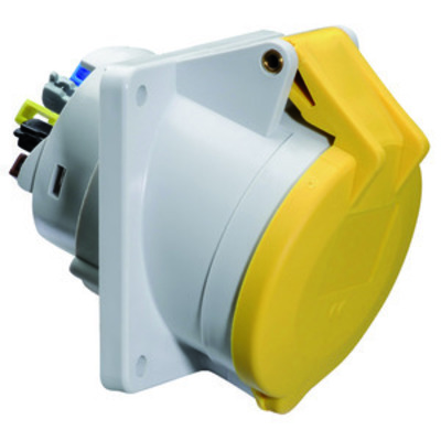 Bals Elektrotech. Anbausteckdose geneigt 16A 3p 110V 4h IP44 12748