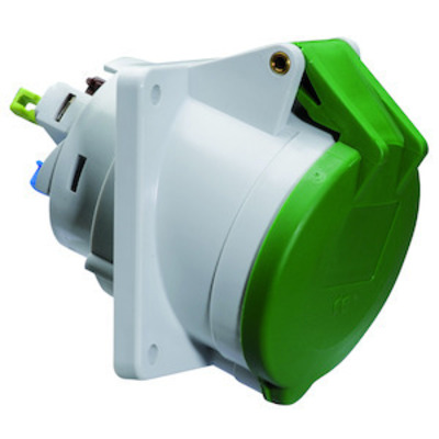 Bals Elektrotech. Anbausteckdose geneigt 32A 5p >50V 10h IP44 12770