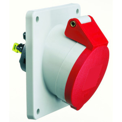 Bals Elektrotech. Anbausteckdose geneigt 16A 3p 400V 9h IP44 12773