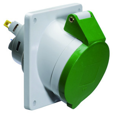 Bals Elektrotech. Anbausteckdose geneigt 16A 3p >50V 2h IP44 12776