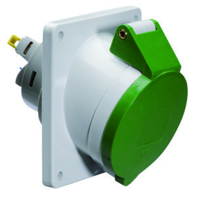 Bals Elektrotech. Anbausteckdose geneigt 32A 4p >50V 2h IP44 12798