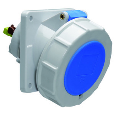 Bals Elektrotech. Anbausteckdose geneigt 32A 3p 230V 6h IP67 12819