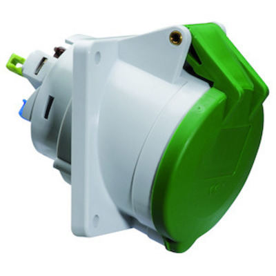 Bals Elektrotech. Anbausteckdose geneigt 16A 5p >50V 10h IP44 12866